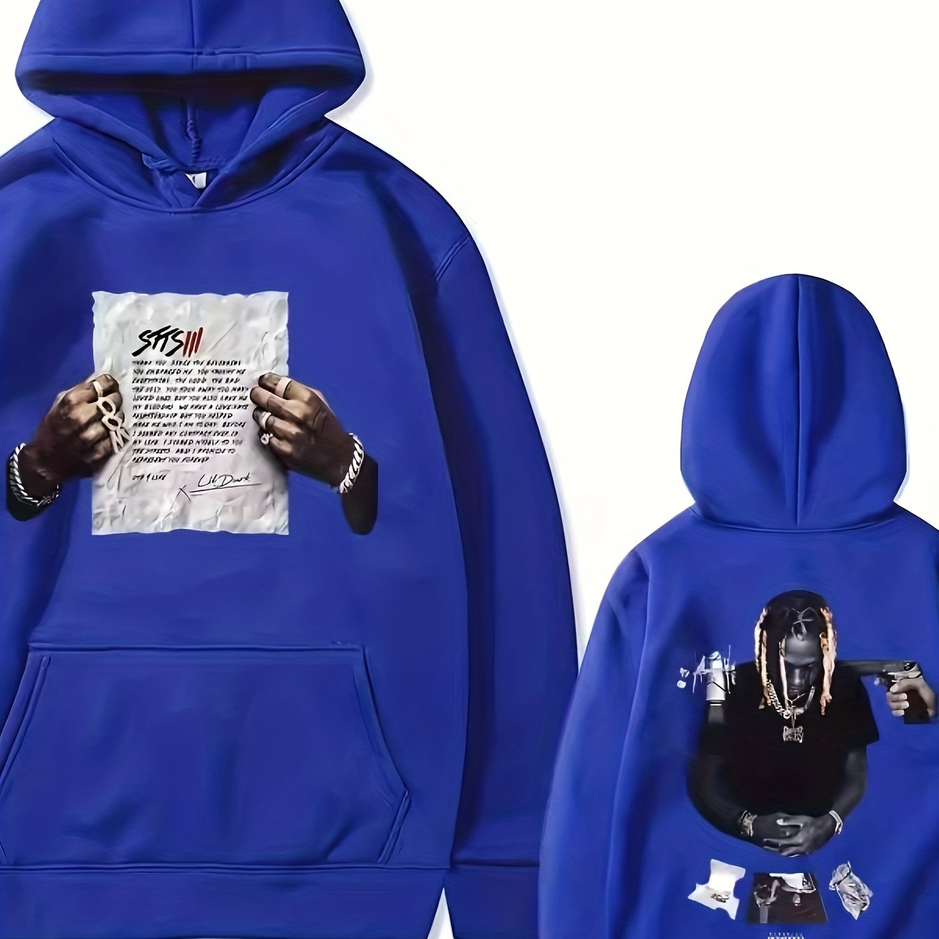 Lil Durk Social Distancing Graphic Hoodie