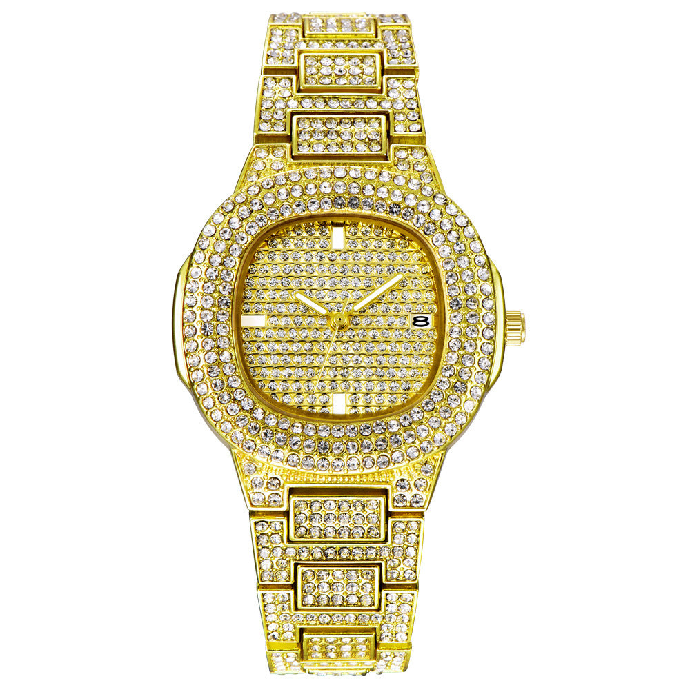 Fashion Steel Band Diamond Diamond Watch