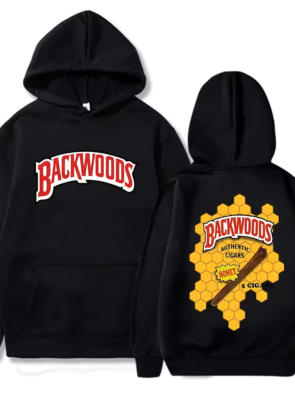 Backwoods Authentic Honey Cigars Hoodie