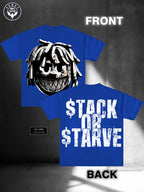 Stack Or Starve Cartoon Boy Tee