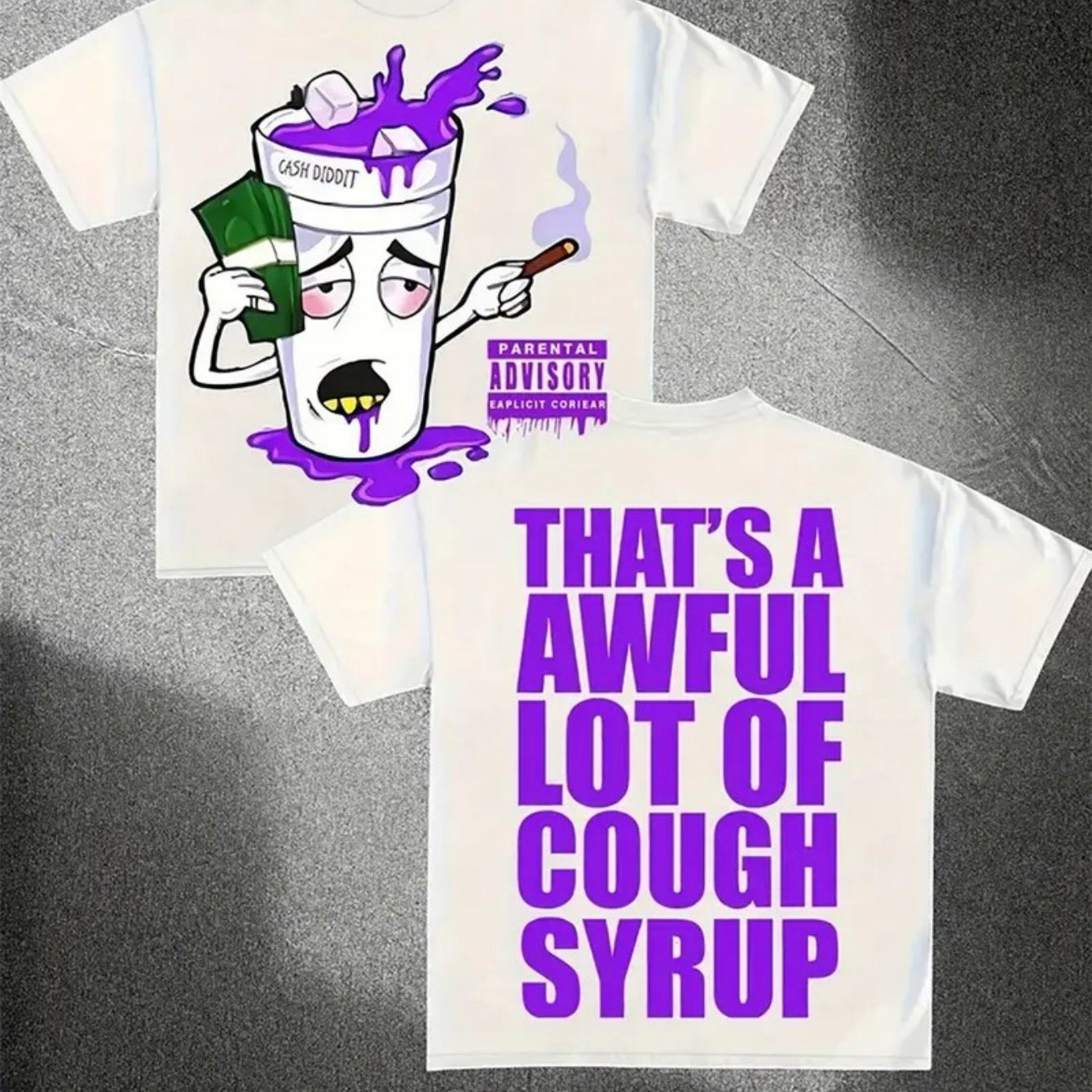THAT'S A AWFUL LOT OF COUGH SYRUP OG Cup Tee