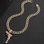 DATNEWDRIP Iced Out Extended Clip Pendant