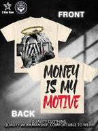 Money Is My Motive Angel Girl Tee