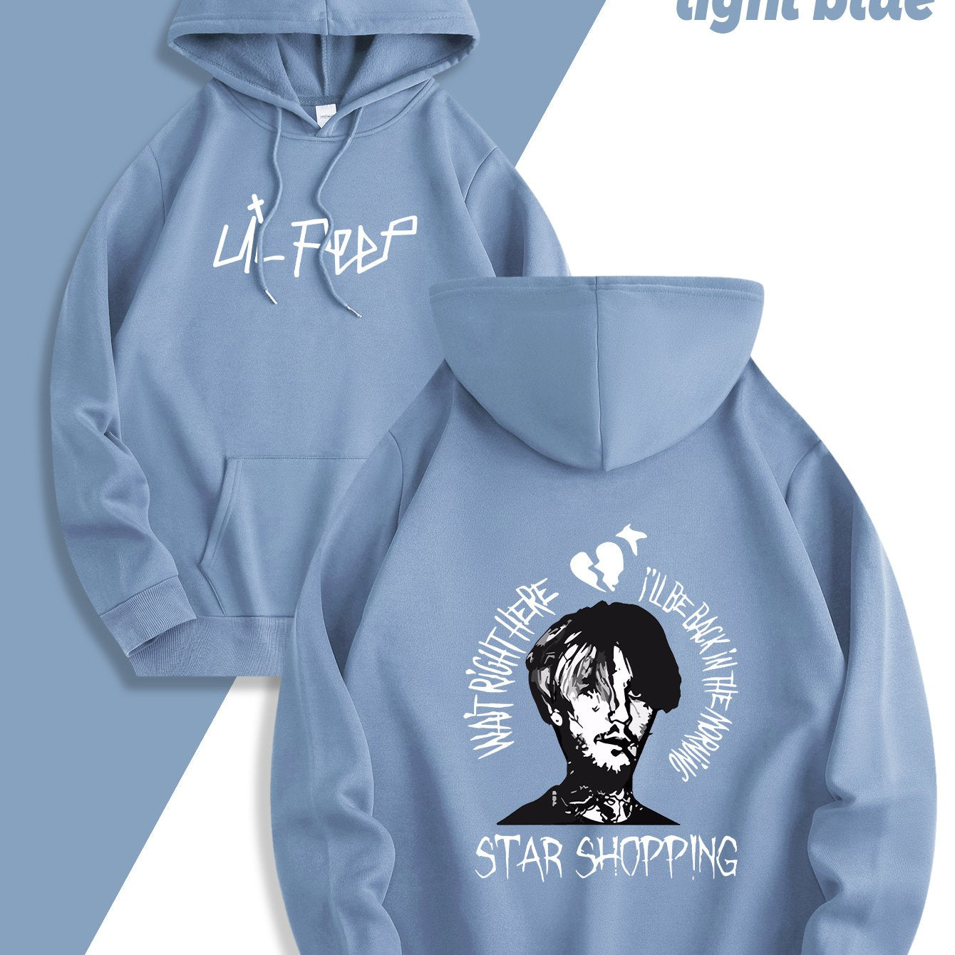 Lil Peep Star Shopping Hoodie