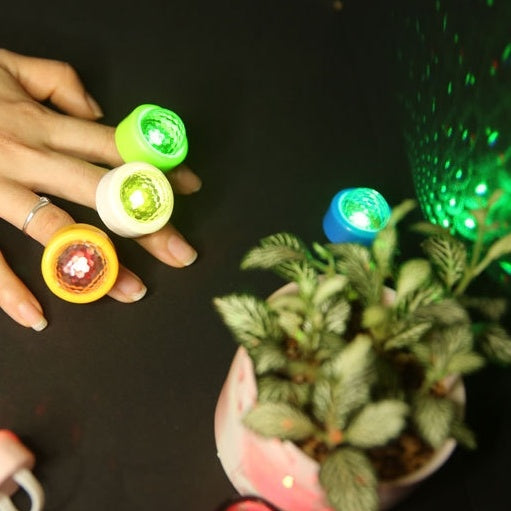 LED Light Emitting Finger Stage Small Magic Ball