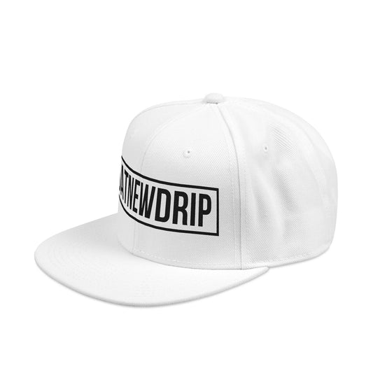 DATNEWDRIP Embroidered Snapback Label Logo
