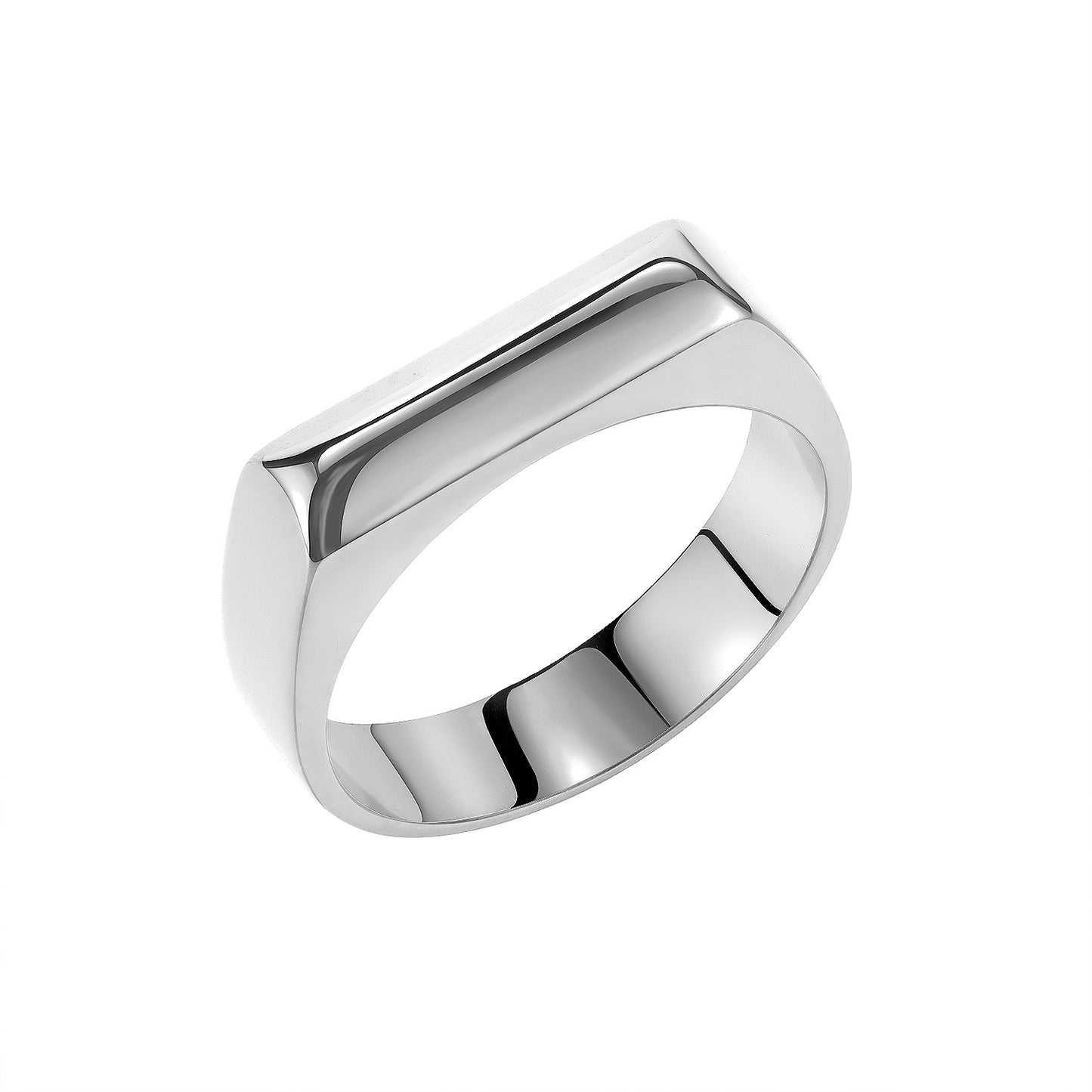 Index Finger Ring Hip Hop Trend Personality Titanium Steel Ring With Jewelry