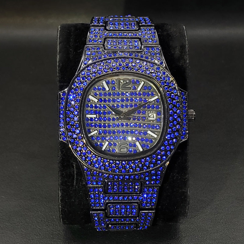 Iced Out Flex Your Hue Luxury Watch