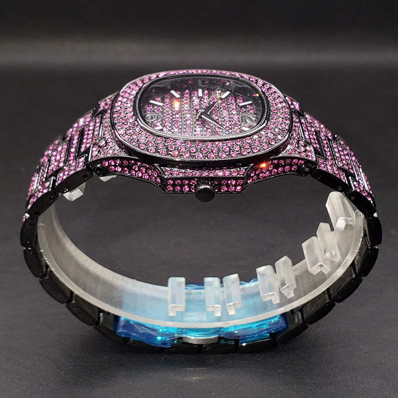 Iced Out Flex Your Hue Luxury Watch