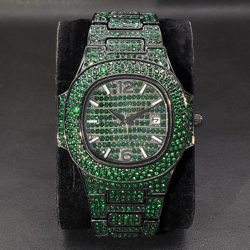 Iced Out Flex Your Hue Luxury Watch