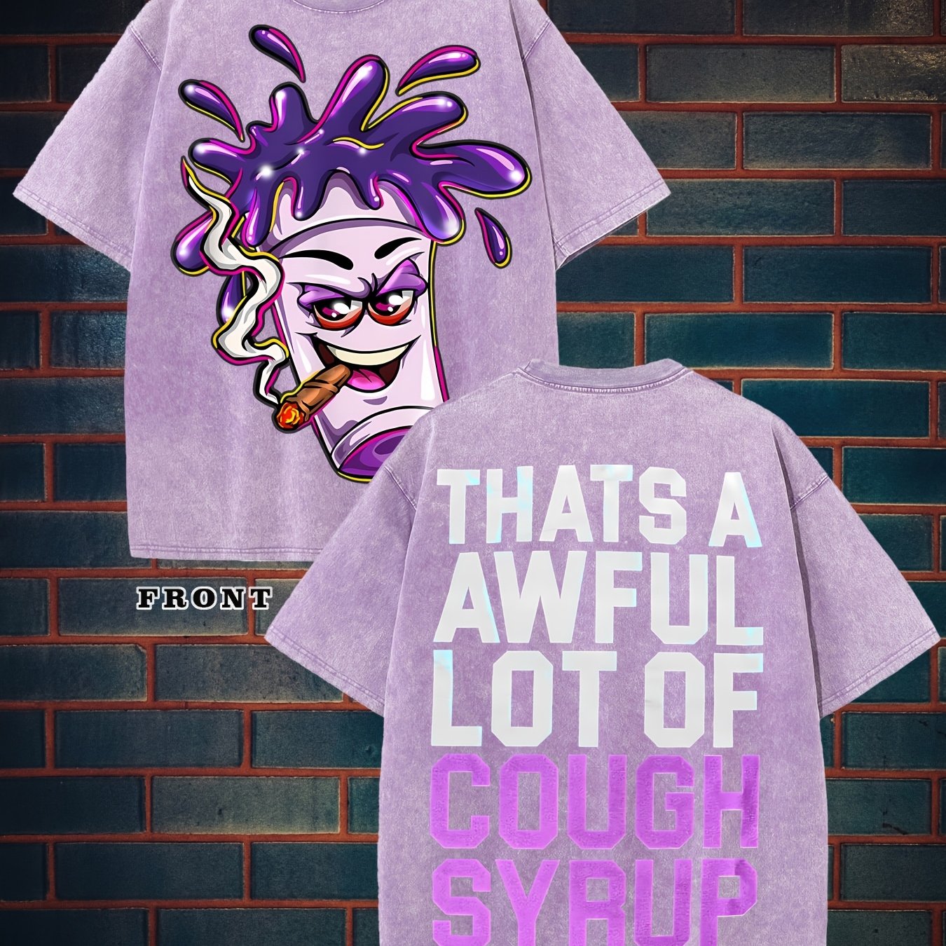 THATS AN AWFUL LOT OF COUGH SYRUP Rasta Cup Tee