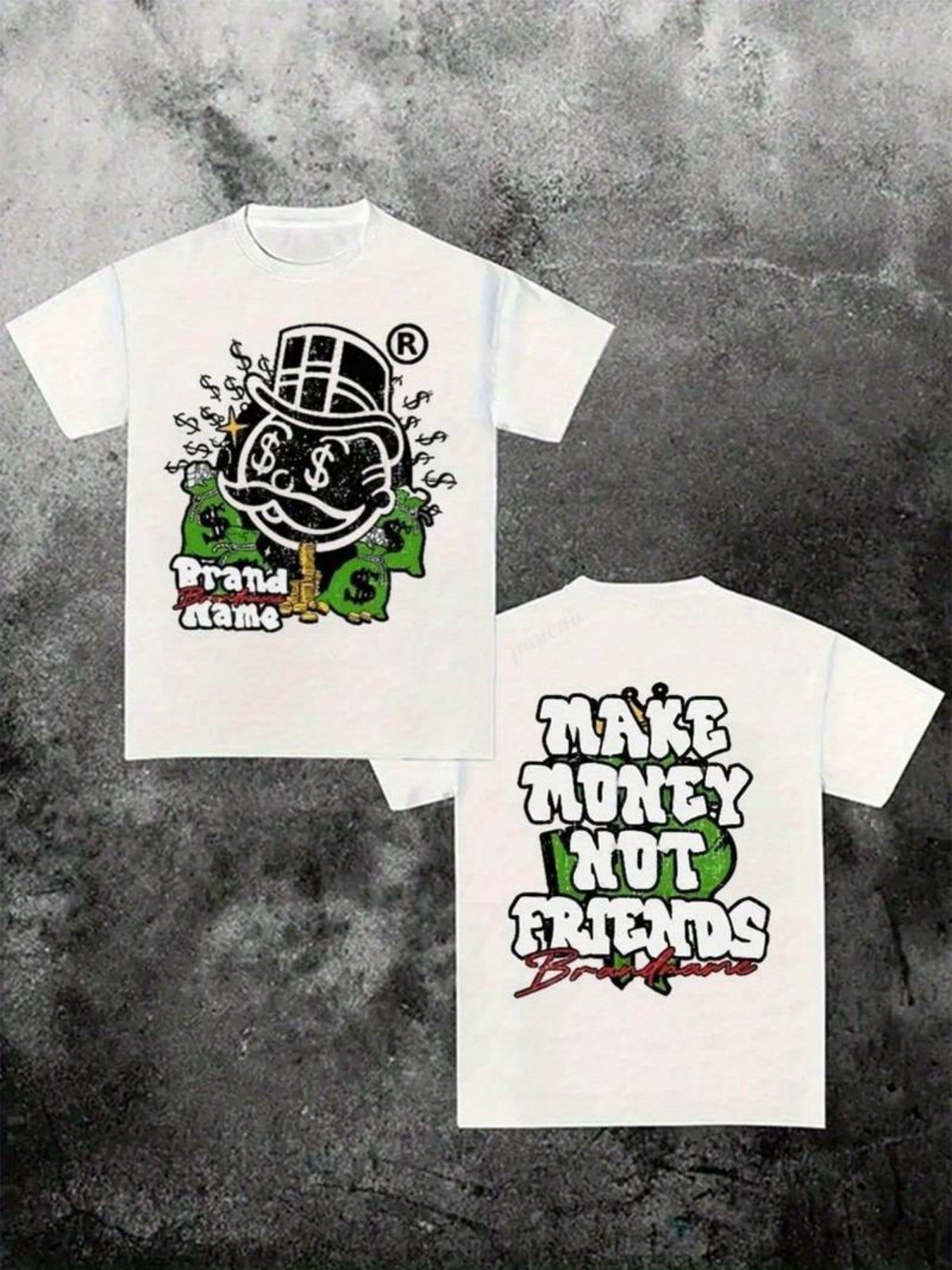 Make Money Not Friends Tee