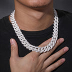 DATNEWDRIP Iced Out 18k Gold Plated Cuban Link Chain