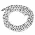 Dense Diamond Men's Cuban Link Chain Necklace Hip Hop