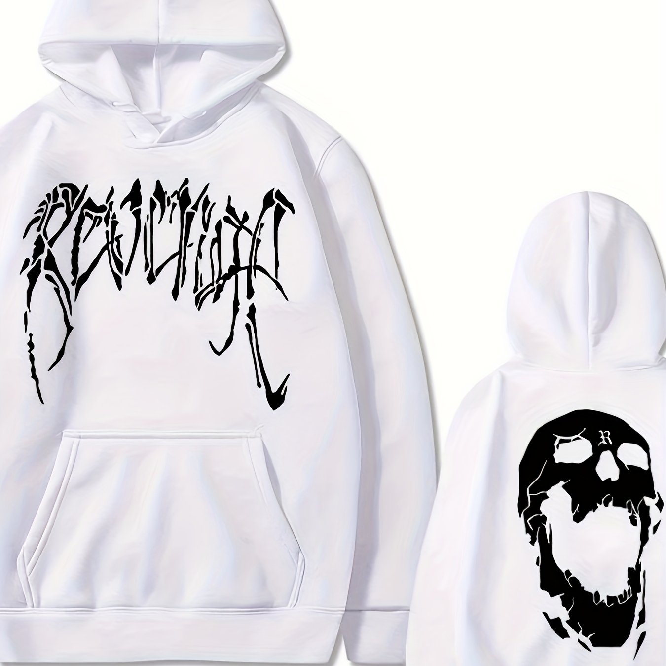 Revenge Skull Hoodie
