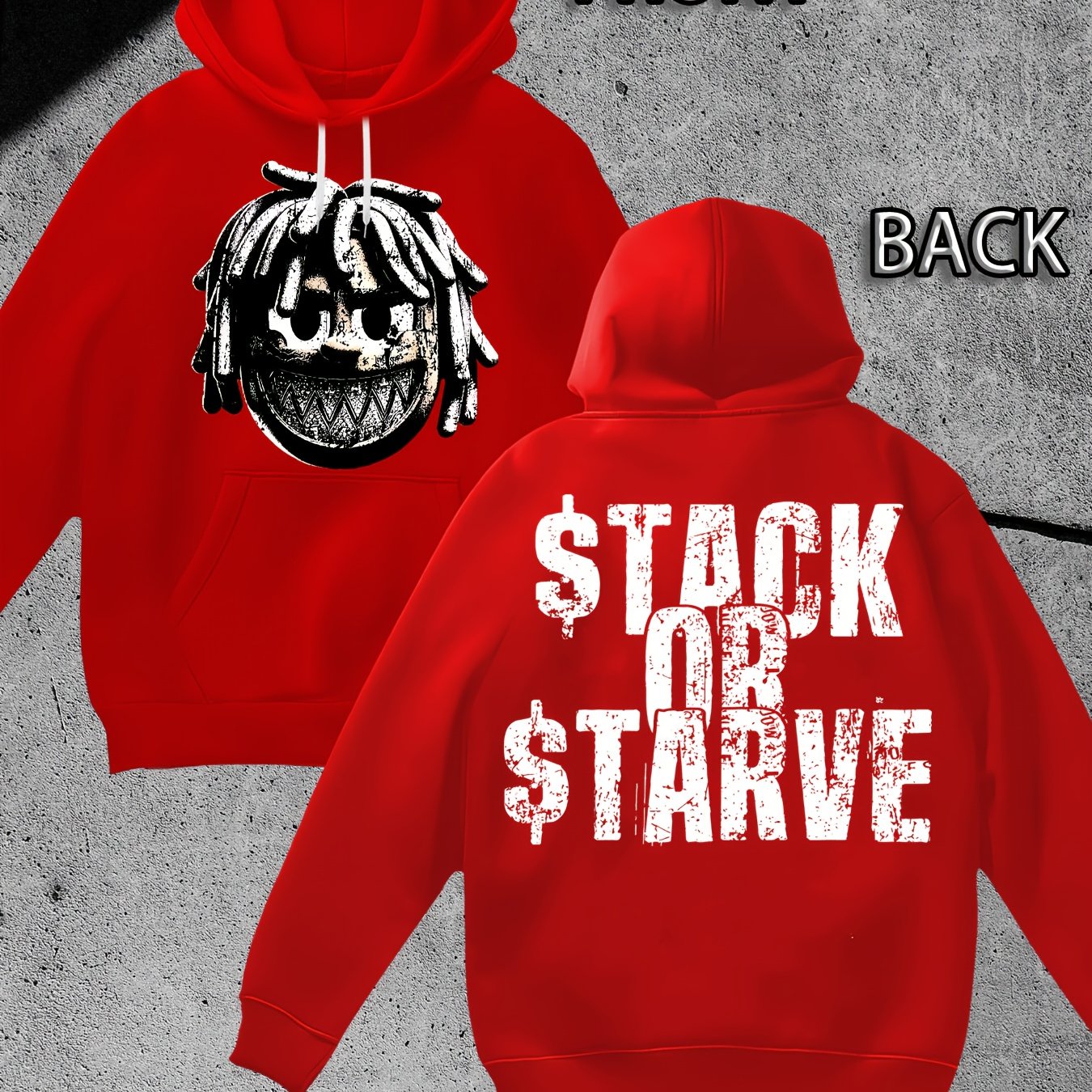 Stack Or Starve Classic Hoodie
