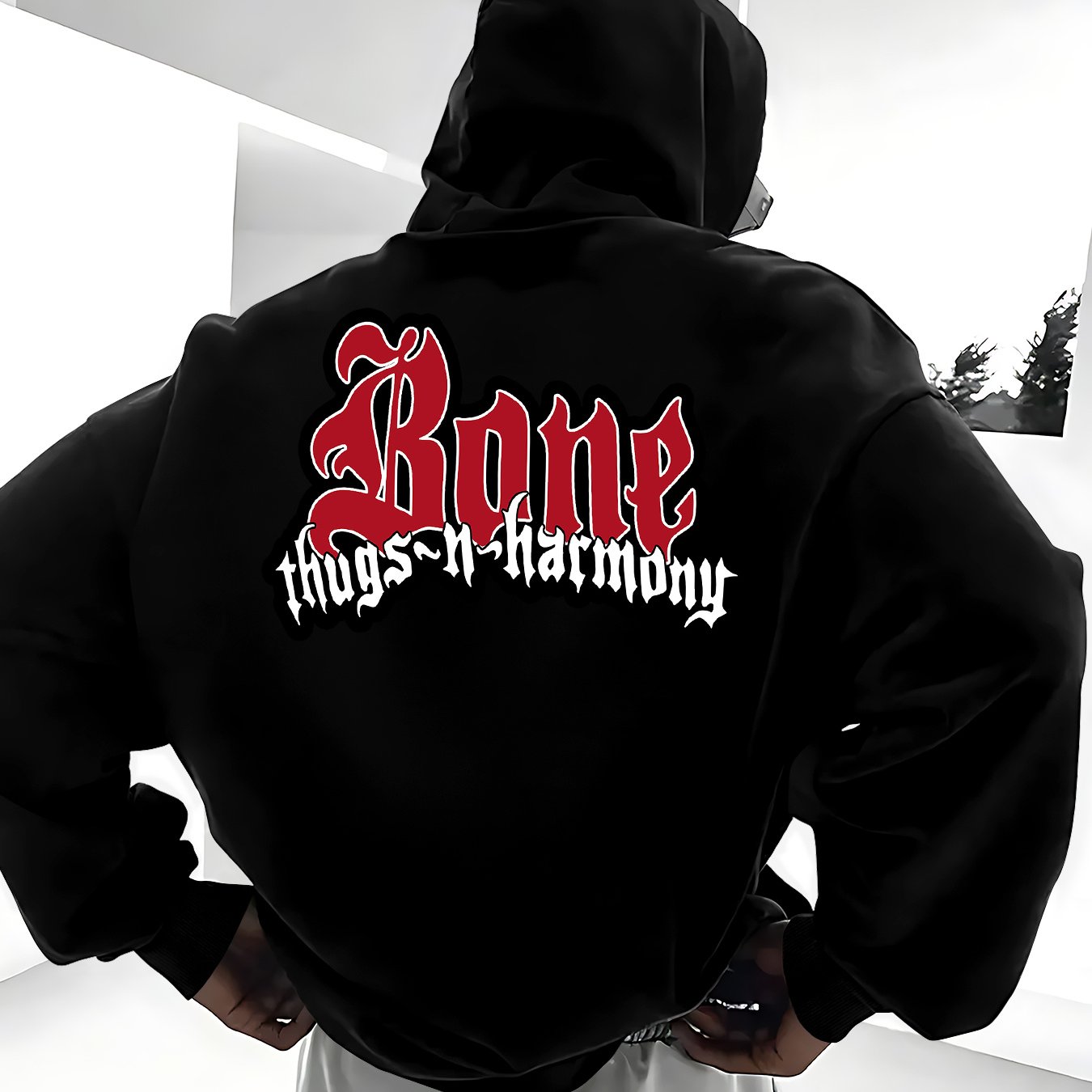 Bone Thugs-N-Harmony Back Print Hoodie