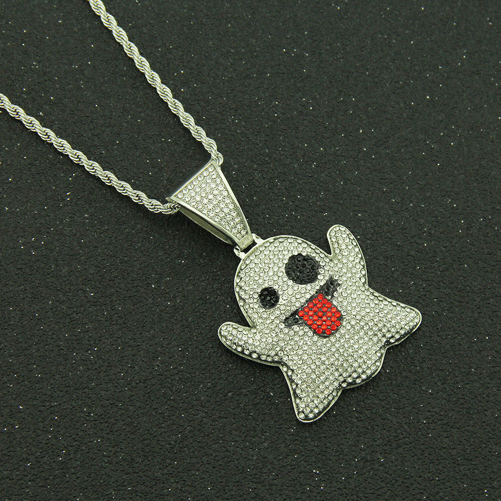 Hip Hop Men's Horror Pendant Necklace