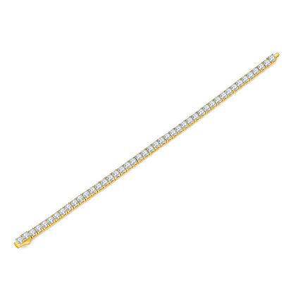 Moissanite Diamond S925 Silver Tennis Bracelet Unique Luxury Fashion