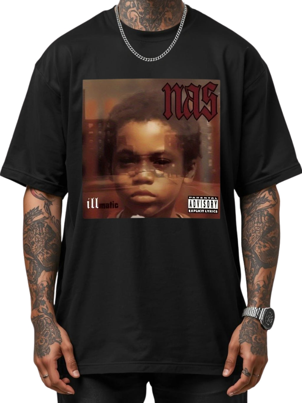 NAS Illmatic Album Cover Tee