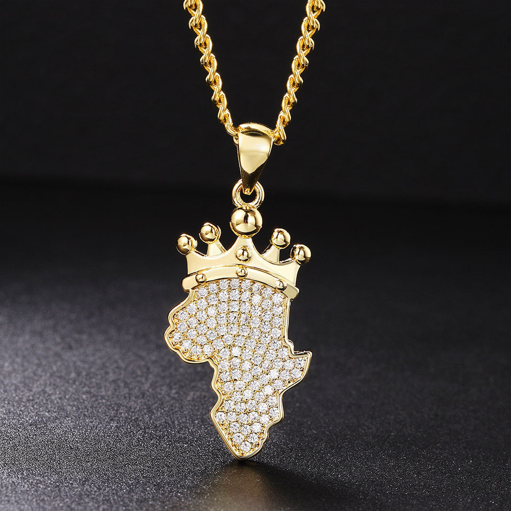 Map Hip Hop Popular Pendant Ornaments