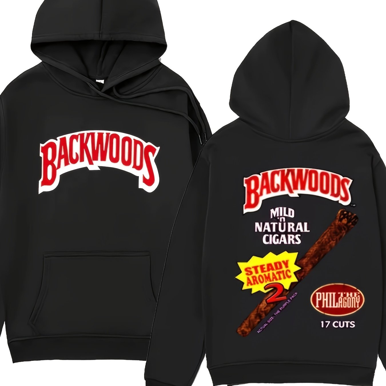 Backwoods Printed Hoodie
