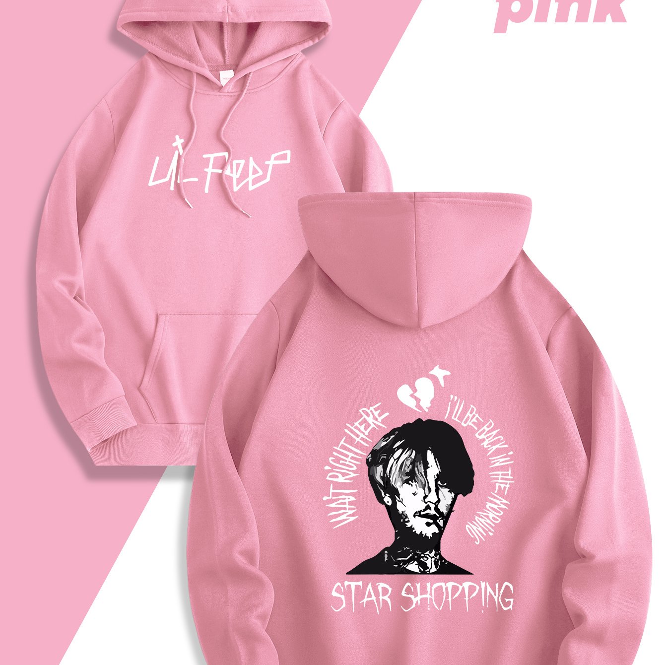 Lil Peep Star Shopping Hoodie