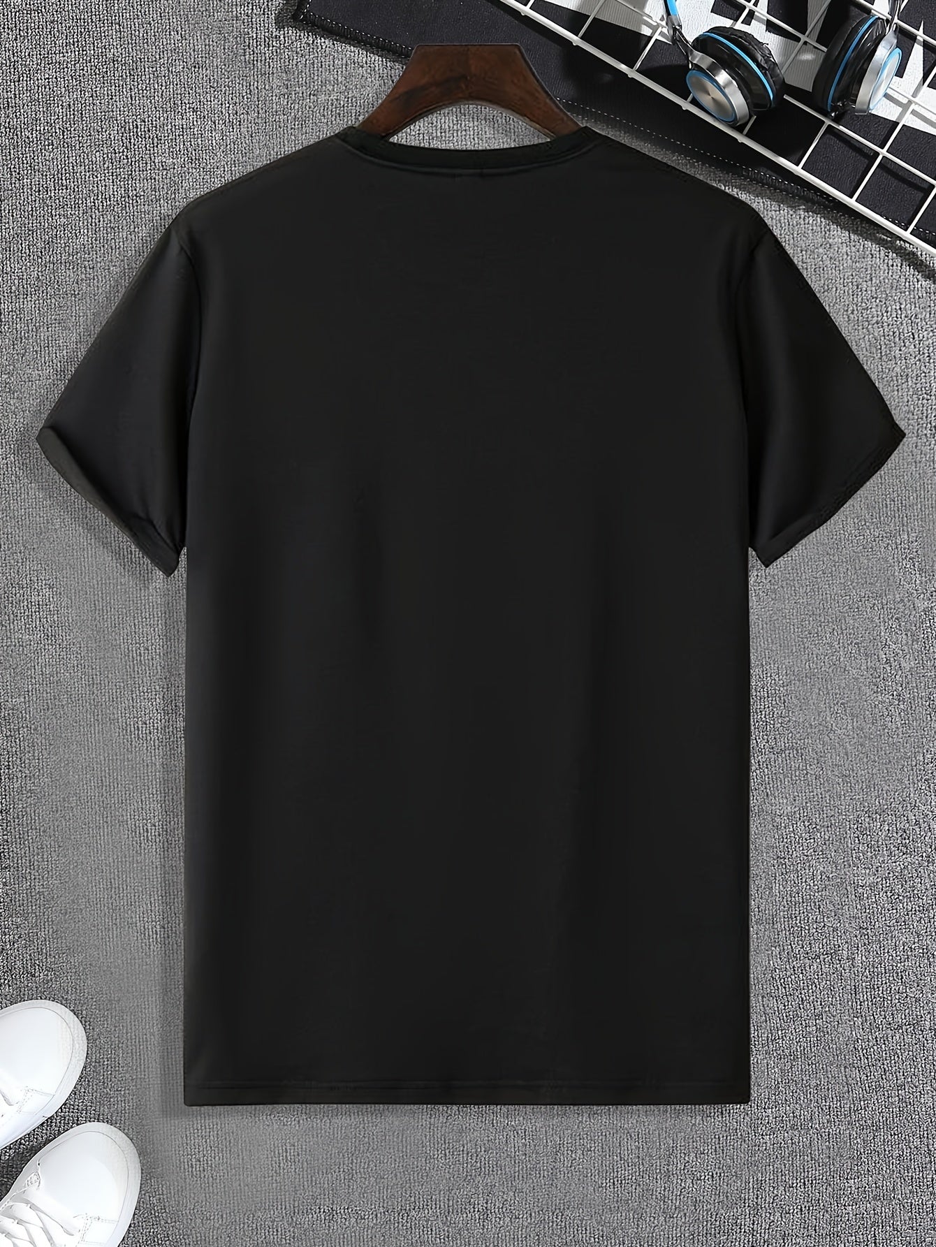 New York City Graphic Men's Short Sleeved T-shirt, Comfortable Stretch Summer Fashion T-shirt, Casual Daily Style Fashion Clothing