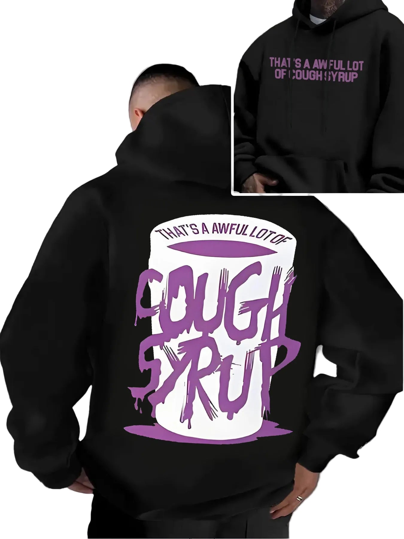 THATS A AWFUL LOT OF COUGH SYRUP Big Cup Hoodie