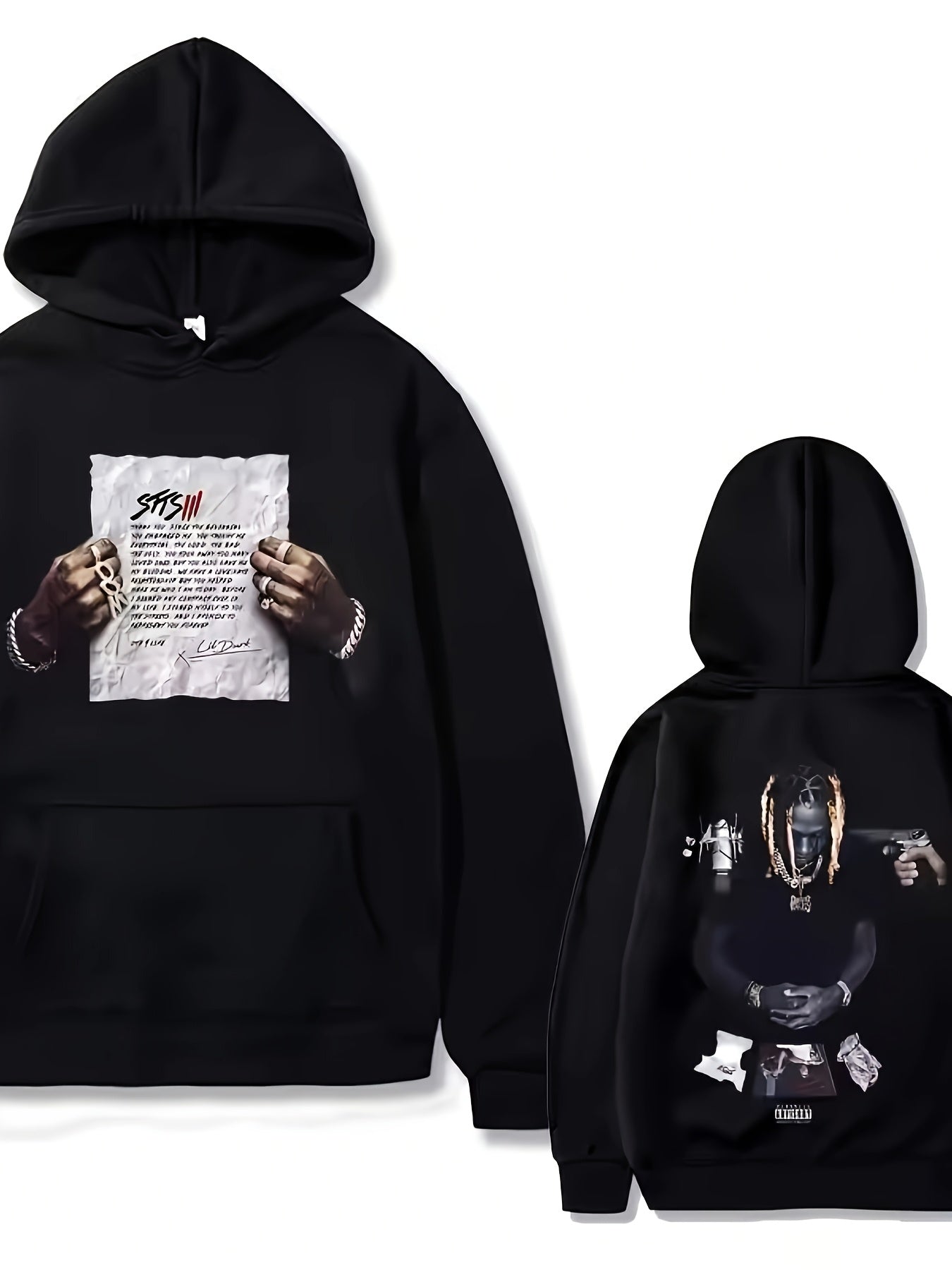 Lil Durk Social Distancing Graphic Hoodie