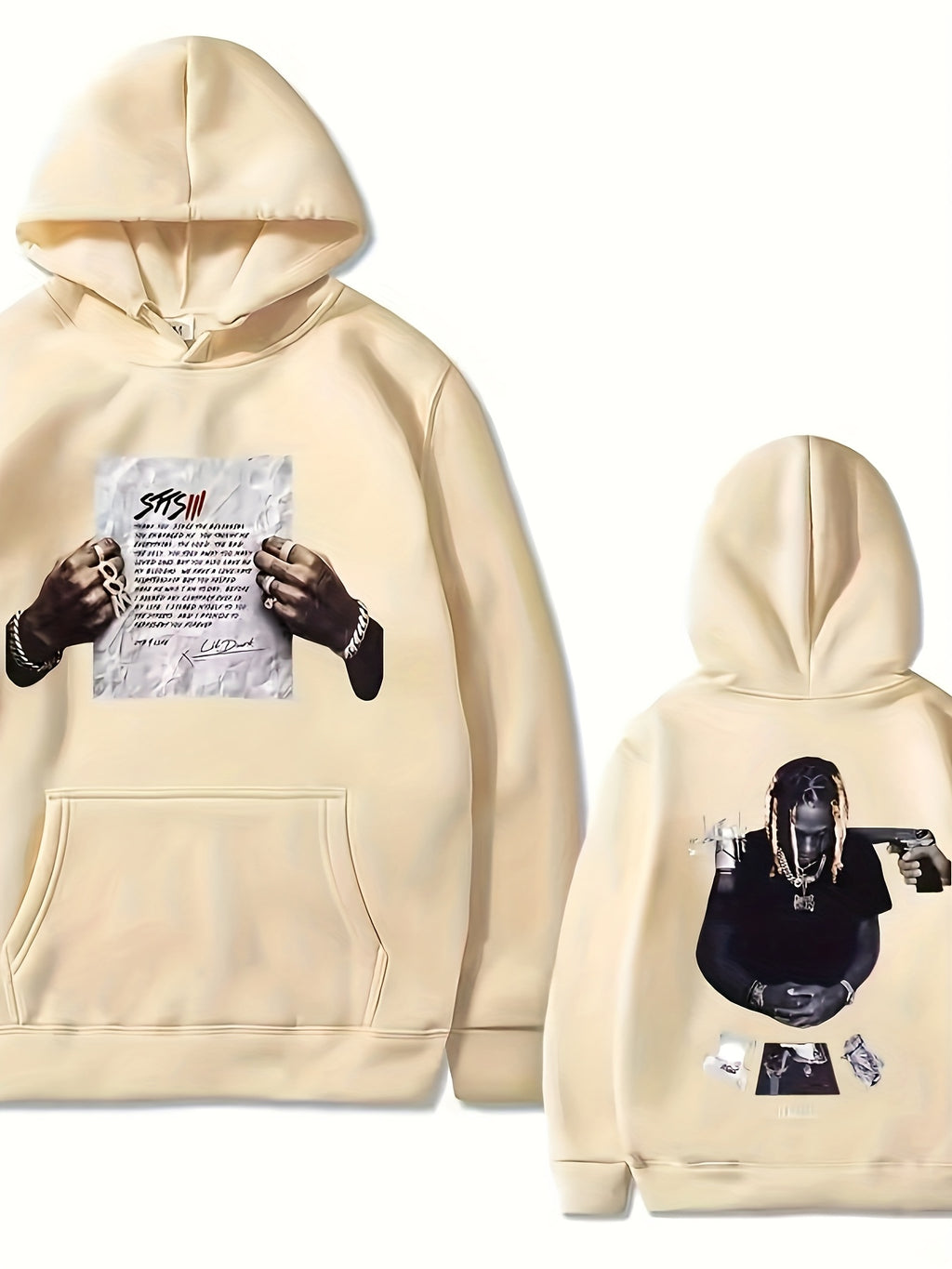 Lil Durk Social Distancing Graphic Hoodie