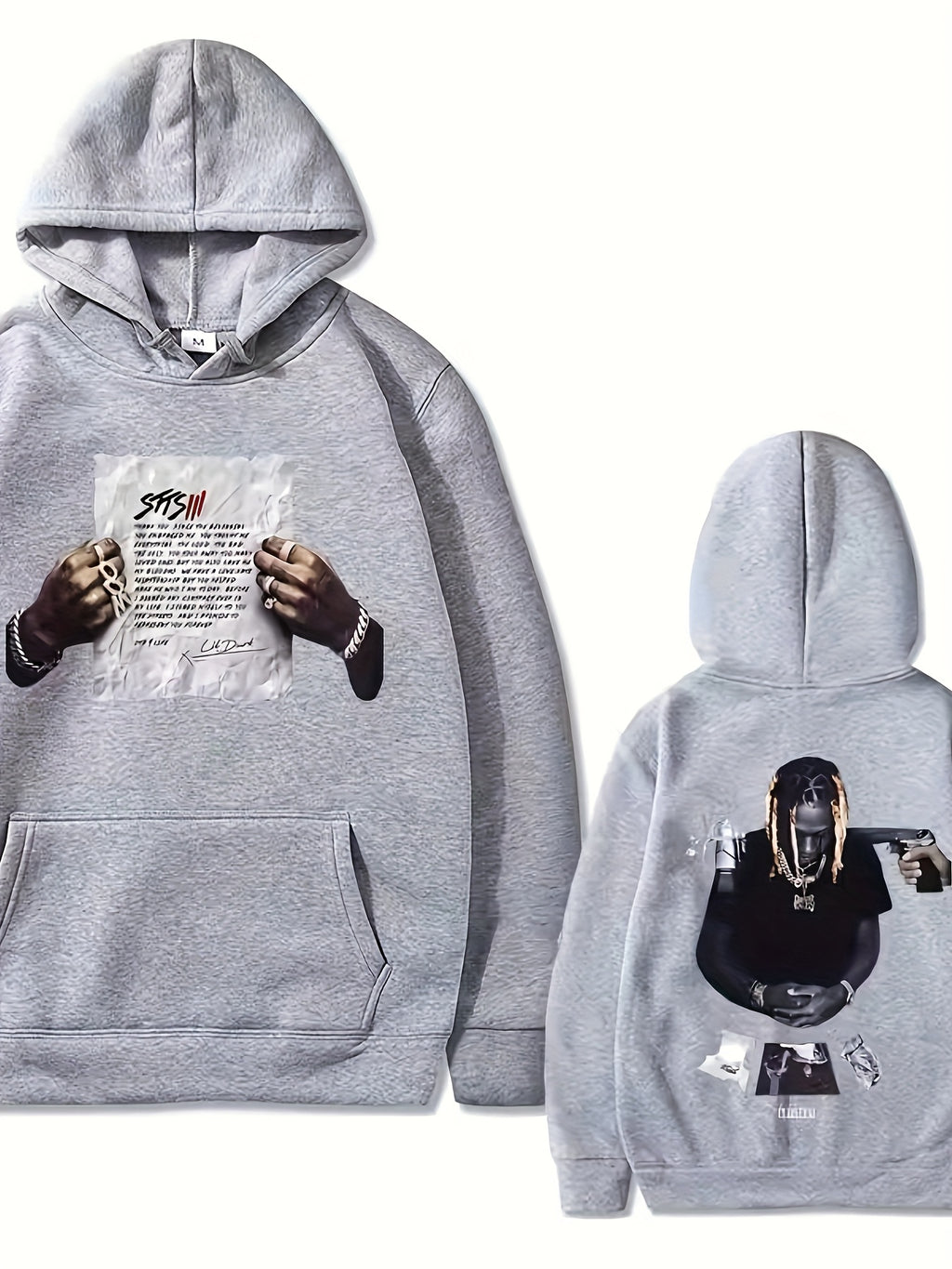Lil Durk Social Distancing Graphic Hoodie