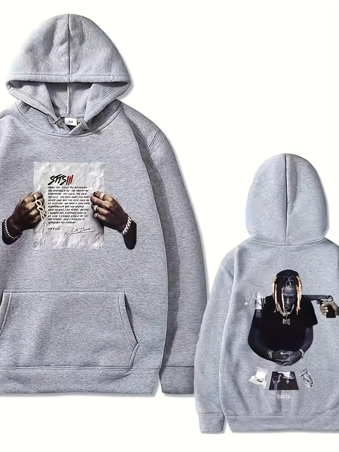 Lil Durk Social Distancing Graphic Hoodie