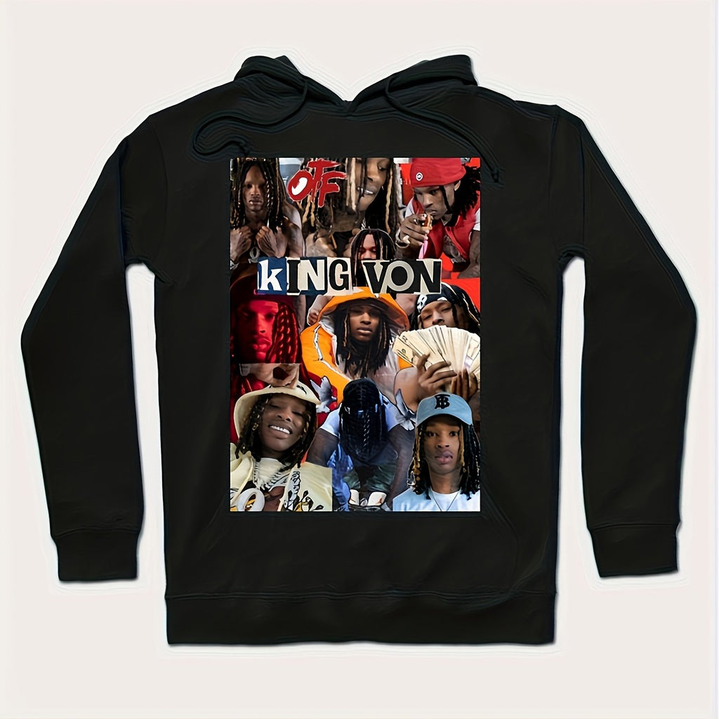 King Von Collage Hoodie
