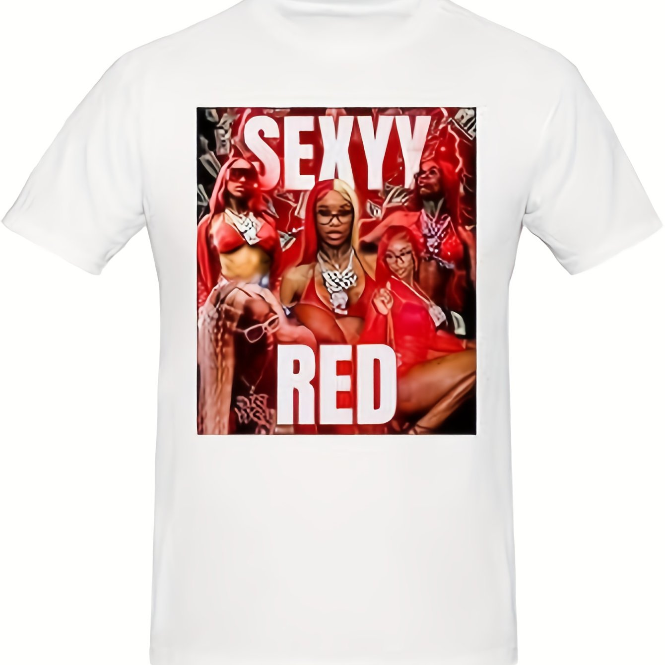 Sexyyy Red Collage Tee