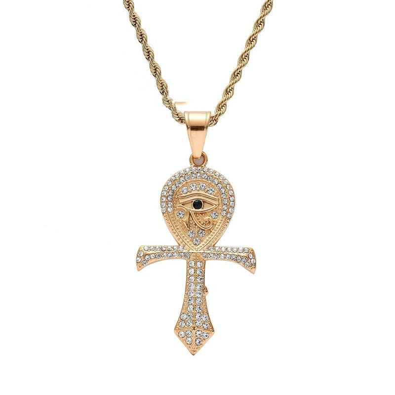 Eye of Horus Hip Hop Pendant