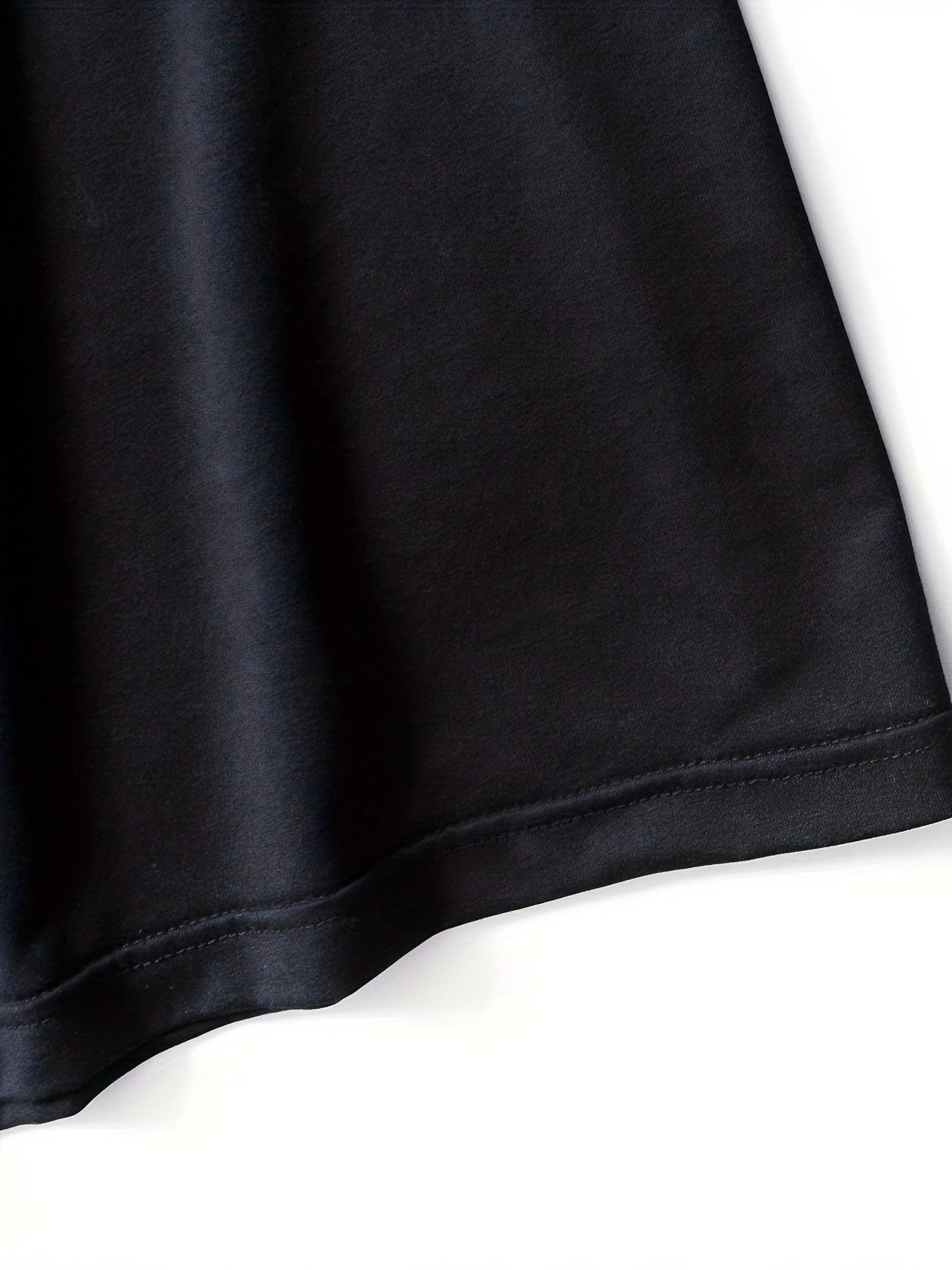 Black Graphic Streetwear T-shirt by DatNewDrip with a soft, comfortable fit