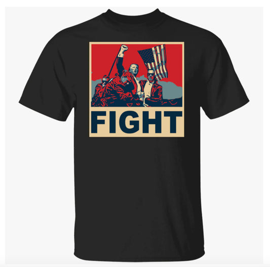 Trump Fist In The Air Fight T-Shirt