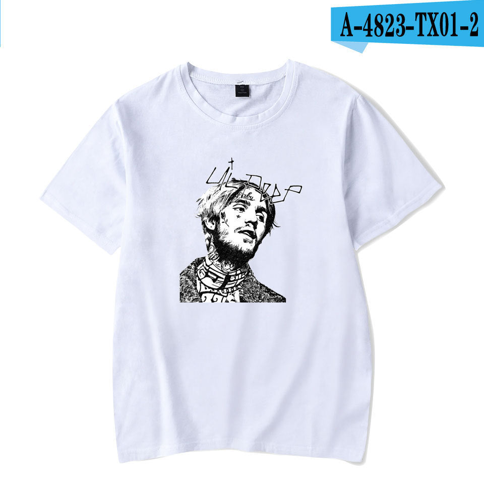 Lil Peep Face T-Shirts - Mens