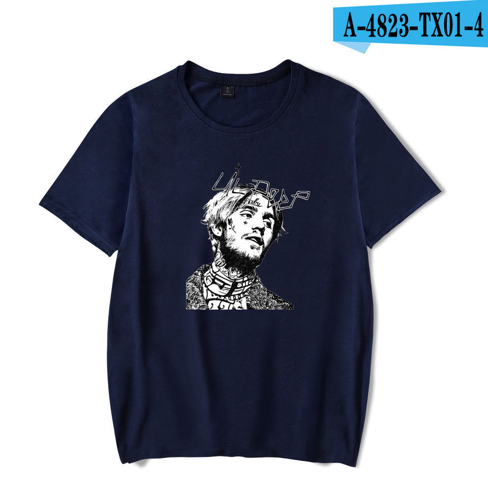 Lil Peep Face T-Shirts - Mens