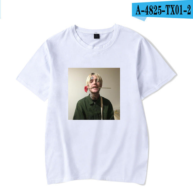 Lil Peep Rose T-Shirts - Mens