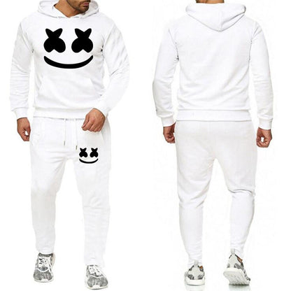 Marshmello Face Hoodie & Sweats Jogger Set