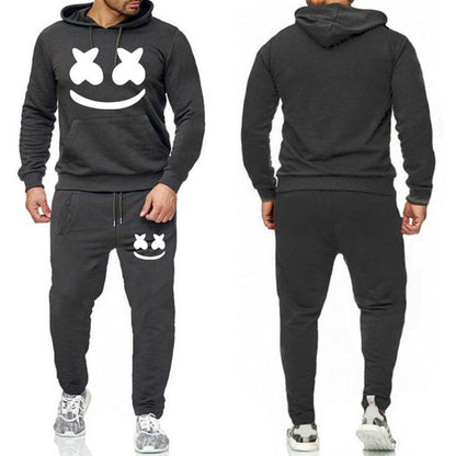 Marshmello Face Hoodie & Sweats Jogger Set