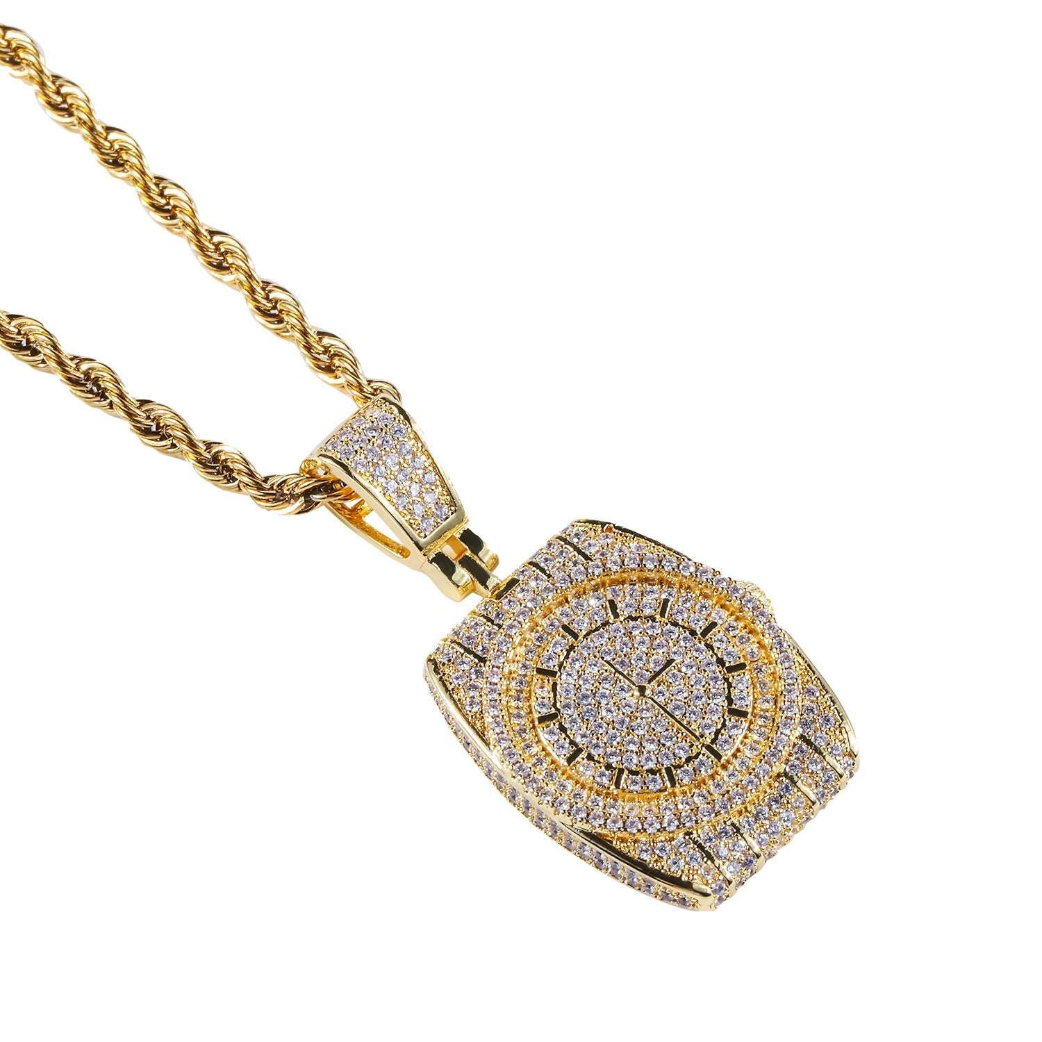 Iced Out Bustdown Pendant