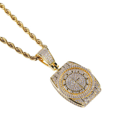 Iced Out Bustdown Pendant