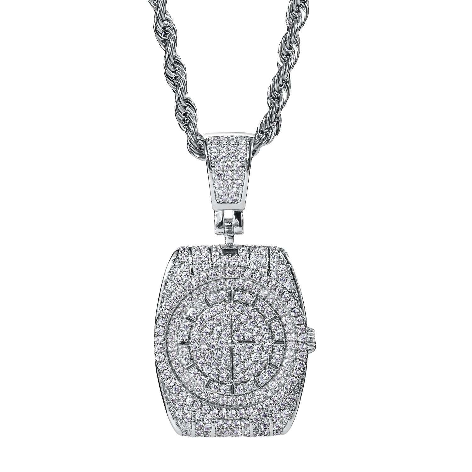 Iced Out Bustdown Pendant
