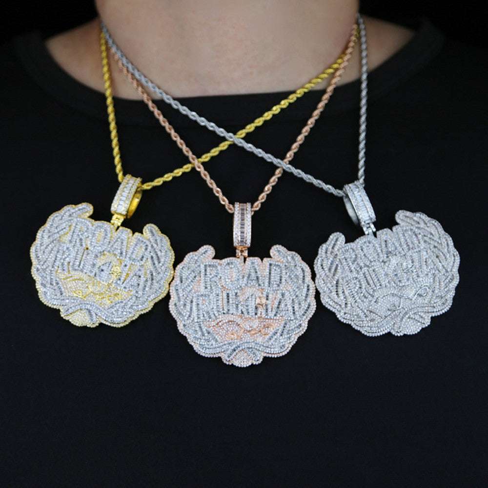 Iced Out Road Runna Pendant