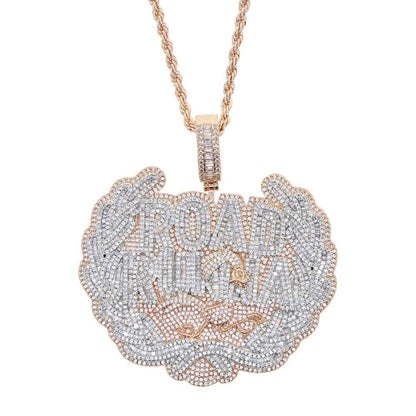 Iced Out Road Runna Pendant