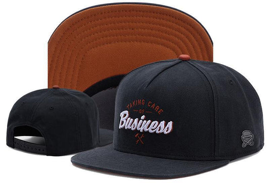 DATNEWDRIP Taking Care Of Business Snapback Baseball Hat