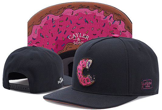 DATNEWDRIP Munchies Donut Snapback Baseball Hat
